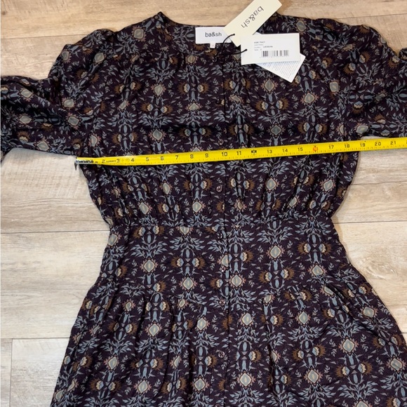 NWT BA & SH Tracy Viscose Front Button Dress Size 2 - Picture 9 of 11